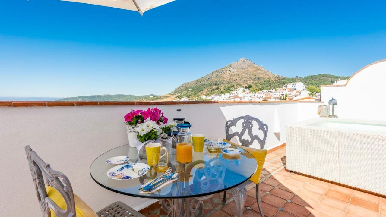 Apartmán Atico La Carrasquilla Gaucin By Ruralidays Exteriér fotografie